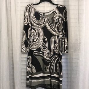 White Mark sheath dress